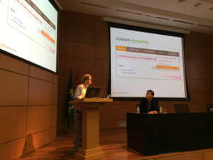 Norma Roberts, representante do ScholarOne